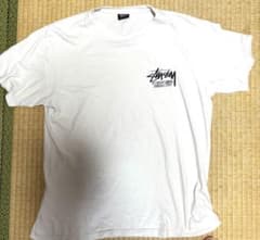 STUSSY ステューシー 白 Tシャツ 半袖 ストリート 古着 人気のサムネイル