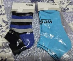 VICTAS INSTEP LOGO ANKLE SOCKS L　2点セットのサムネイル