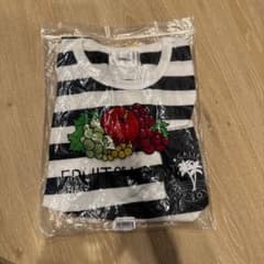 新品未使用　FRUIT OF THE LOOM ストライプ Tシャツのサムネイル