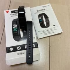 jpdeal 最新版　スマートウォッチ　スマートバンド　黒のサムネイル