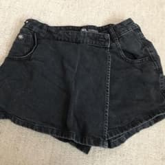 デニムショートパンツ キュロットのサムネイル