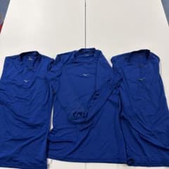 MIZUNO アンダーシャツ 3枚セット ブルーのサムネイル