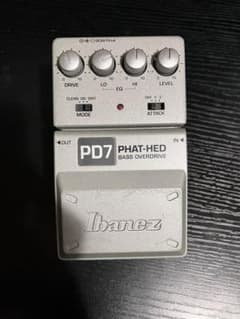 Ibanez PD7 PHAT-HED ベースオーバードライブ ディストーション - メルカリ