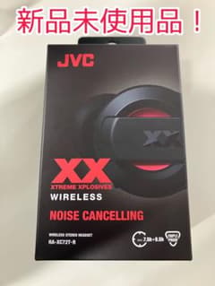 新品未使用品のワイヤレスイヤホン！　JVC HA-XC72T-R REDのサムネイル