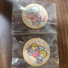 サンリオ　刺繍缶バッジ 2種セットのサムネイル
