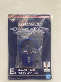 一番くじ サッカー日本代表 E賞 マルチバンドのサムネイル