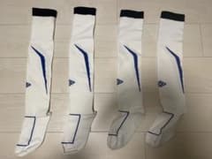 サッカーソックス umbro(23-25)2足&adidas (25-27)1足
