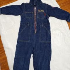 デニム つなぎ子供用100sizeのサムネイル