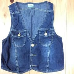 値下げしました !!  Harris デニムベストのサムネイル