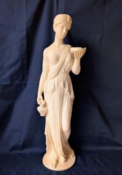 m*o様 ヘーベー 女神像 石像 高さ58cm 重さ5.1kg 西洋 アンティー m*o様 ヘーベー 女神像 石像 高さ58cm 重さ5.1kg 西洋 アンティー