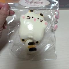 猫のスクイーズ キーホルダーのサムネイル