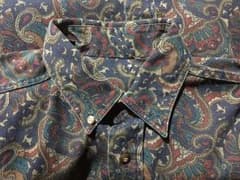 used ペイズリー柄 シャツのサムネイル