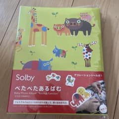 未開封［フォトアルバム］Solby ぺたぺたあるばむ どうぶつのおやこのサムネイル