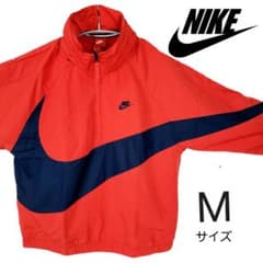美品 ナイキ NIKE アノラック ナイロンジャケット ハーフジップ Lのサムネイル