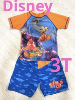 Disney 수영복 상하 세트 3T