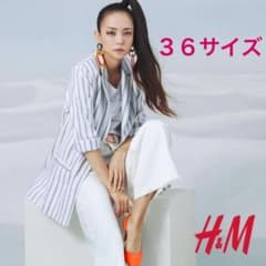 安室奈美恵 H&M コラボストライプジャケットのサムネイル