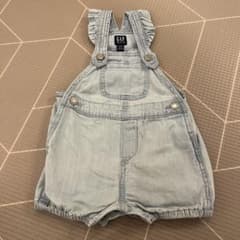 GAP デニムオーバーオール サロペット 3-6ヶ月 60cmベビー キッズのサムネイル
