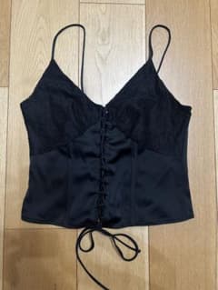 ZARA ビスチェ ブラック