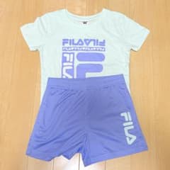 FILA キッズ服 上下セット Tシャツ ショートパンツのサムネイル