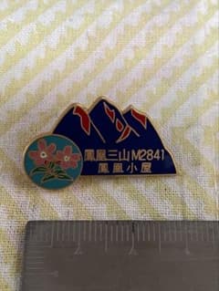 鳳凰三山 （鳳凰山） 日本百名山 079 バッジ バッヂ 登山 - メルカリ