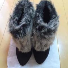 SALE★ファー ショートブーツ★のサムネイル