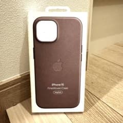 [신품 미개봉] 순정 iPhone 15 파인 우븐 케이스 토프