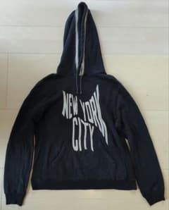 アンダーカバーGIZ柄NEWYORKCITYパーカーブラック Mサイズのサムネイル