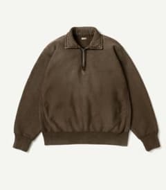 26SS A.PRESSE アプレッセ ハーフジップスウェットのサムネイル