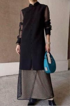 Ameri MELON SLEEVE STRAIGHT DRESS - メルカリ