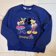 アナハイム ディズニーランド公式 DisneyLand 70周年 トレーナー