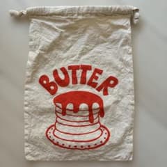 最終値下げ★melted butter パンケーキ柄 巾着袋のサムネイル