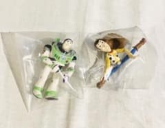 【トイストーリー】また、アンディが来た！ガチャ　ウッディ、バズ・ライトイヤーのサムネイル