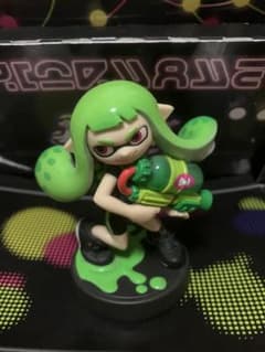 限定amiiboライムグリーンガール（スプラトゥーン　アミーボ）