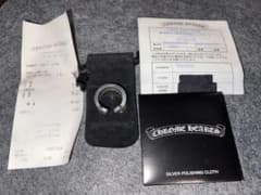 確実正規 CHROME HEARTS LG SCROLL LABEL - メルカリ