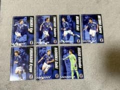 サッカー日本代表 カード 7枚のサムネイル