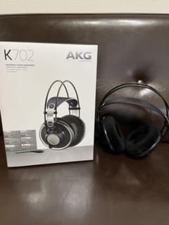 【美品】AKG K702 交換用イヤーパッド付属 開放型ヘッドホン 有線 AKG K702 交換用イヤーパッド付属 開放型ヘッドホン 有線ヘッドホン