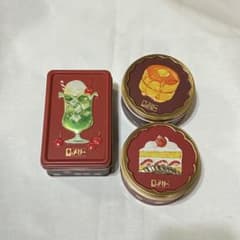 空き缶 メリーチョコレート アソートメント缶(ミニ)ホットケーキ&ショートケーキのサムネイル