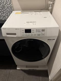 て*れ様 使用数回！AQUA ドラム式洗濯機 AQW-SD8A-R - メルカリ
