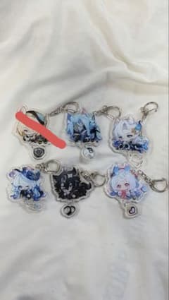 アクリルキーホルダー 5個セット 原神のサムネイル