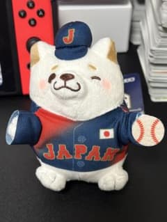 侍ジャパン　忠犬もちしば　ぬいぐるみ　野球　ウメ　WBC キーホルダー