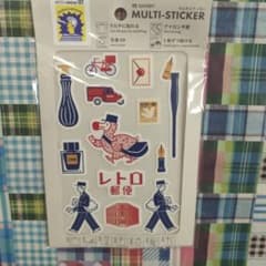 SANBY マルチステッカー オビワン　レトロ郵便のサムネイル