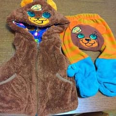 グラグラ サイズ3 ベアー ベスト パンツ セット ユーズド 90のサムネイル
