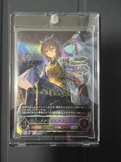 アグネスタキオン ウマ娘 SPレアカード 進化可能 Follower サイン入り アグネスタキオン ウマ娘 SPレアカード 進化可能 Follower サイン入り