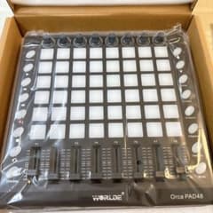 worlde orca pad48 MIDI コントローラ キーボード パッド worlde orca pad48 MIDI コントローラ キーボード パッド - メルカリ