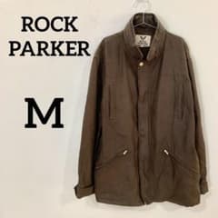 【ROCK PARKER】フェイクレザー ジャケット ブラウン Mサイズのサムネイル