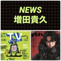 mina 増田貴久　NEWS 切り抜き NEWS 増田貴久 切り抜き MASUstyling mina ananの通販 by