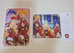 エ*ン様 アイカツスターズ 白鳥ひめ 夜空 ツバサ ゆず ポストカード 