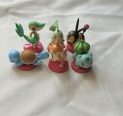 ポケモン チョコエッグ 旅立ちの３匹 6個セットのサムネイル