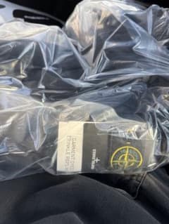 STONE ISLAND ナイロンジャケット ブラック