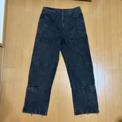 ZARA カーゴパンツ ブラック EUR38のサムネイル